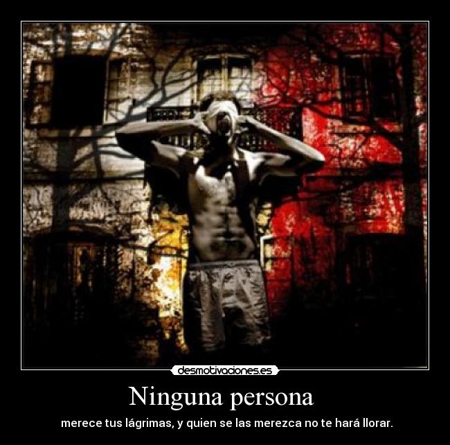 Ninguna persona -