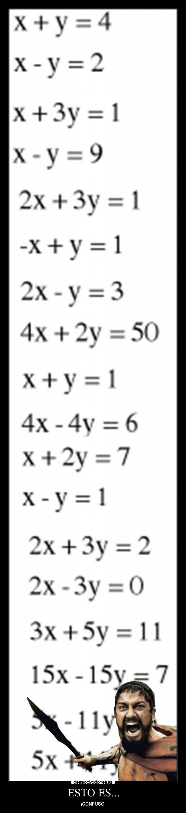 ESTO ES... - ¡CONFUSO!