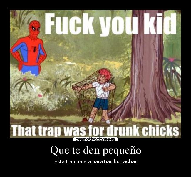 carteles spiderman malote desmotivaciones