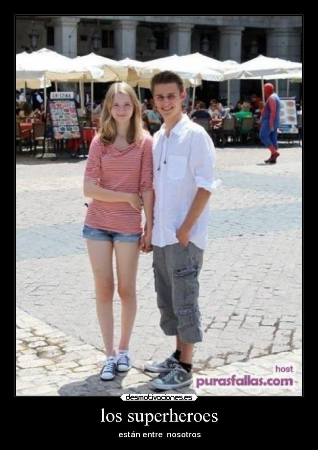 los superheroes -