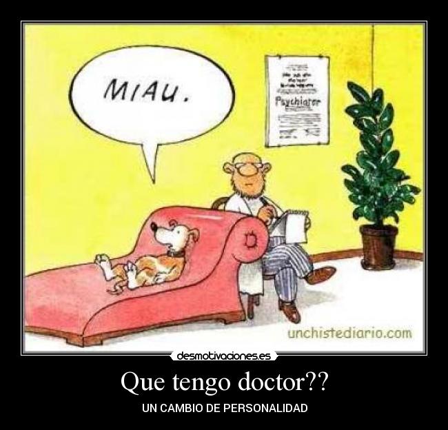 Que tengo doctor?? -