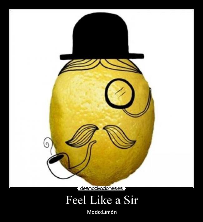 Feel Like a Sir - 