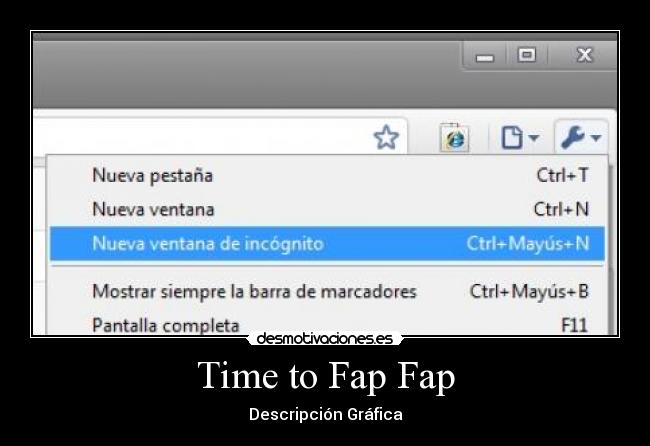 Time to Fap Fap - Descripción Gráfica