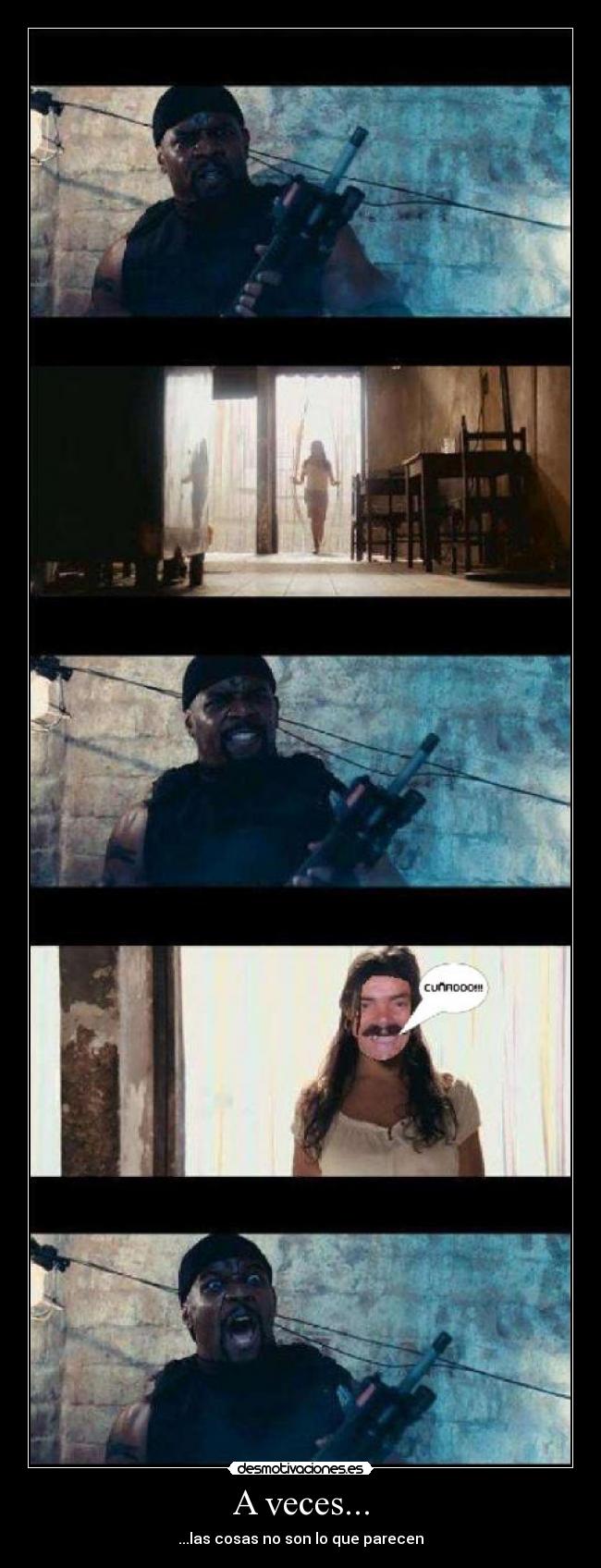 A veces... -