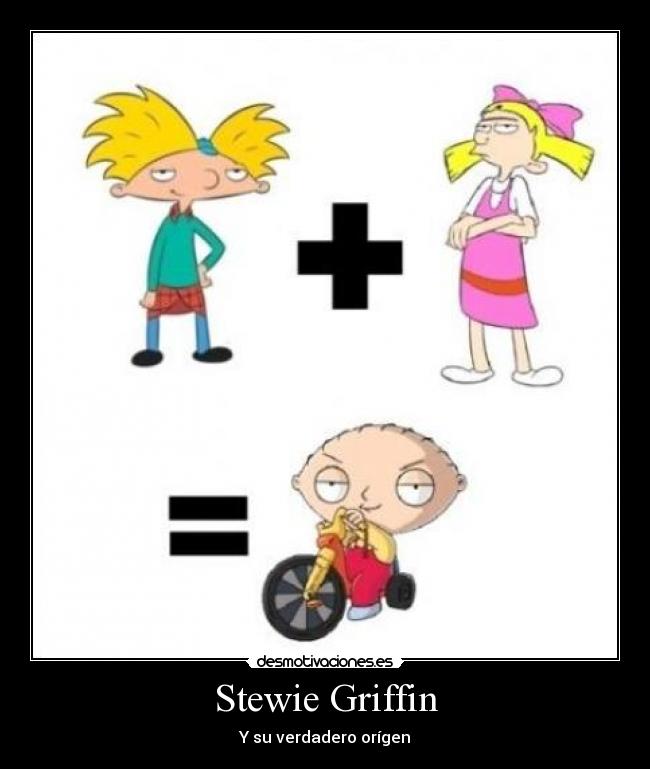 Stewie Griffin - Y su verdadero orígen