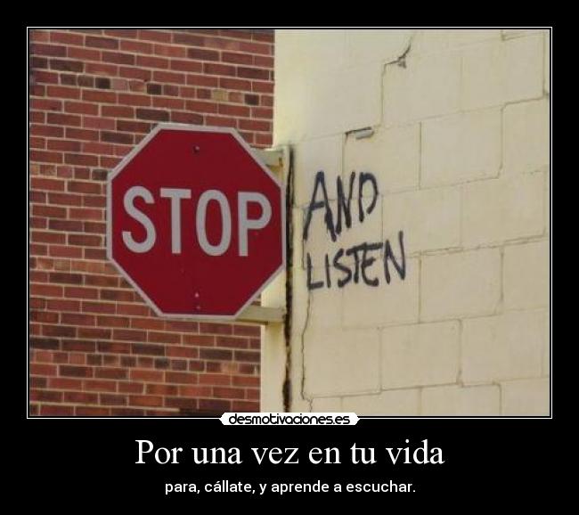 Por una vez en tu vida -