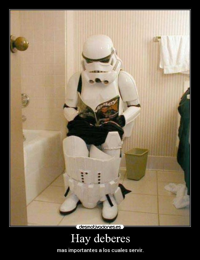 Hay deberes - mas importantes a los cuales servir.