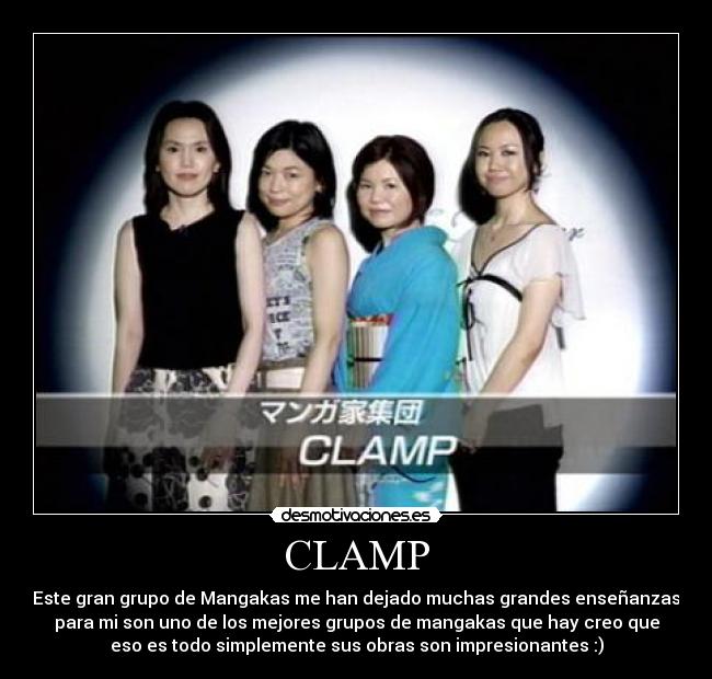 Imágenes y Carteles de CLAMP Pag. 3 Desmotivaciones