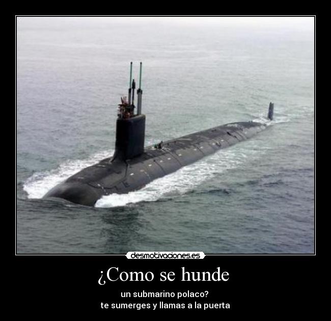 ¿Como se hunde  - 