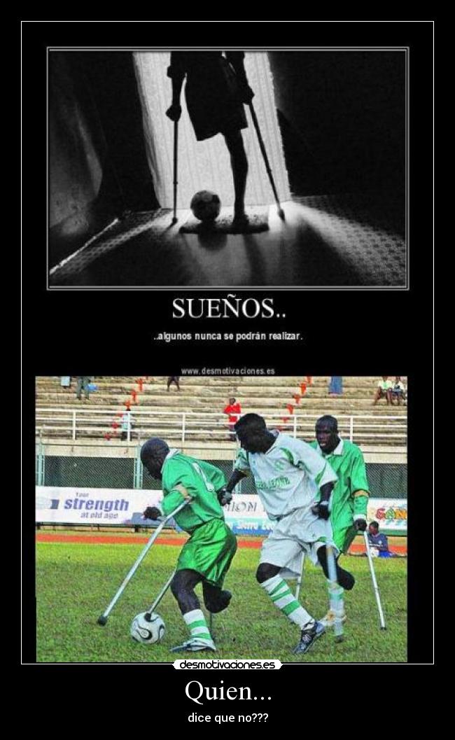 Quien... - dice que no???