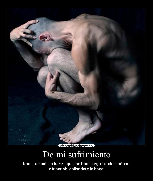 De mi sufrimiento - 