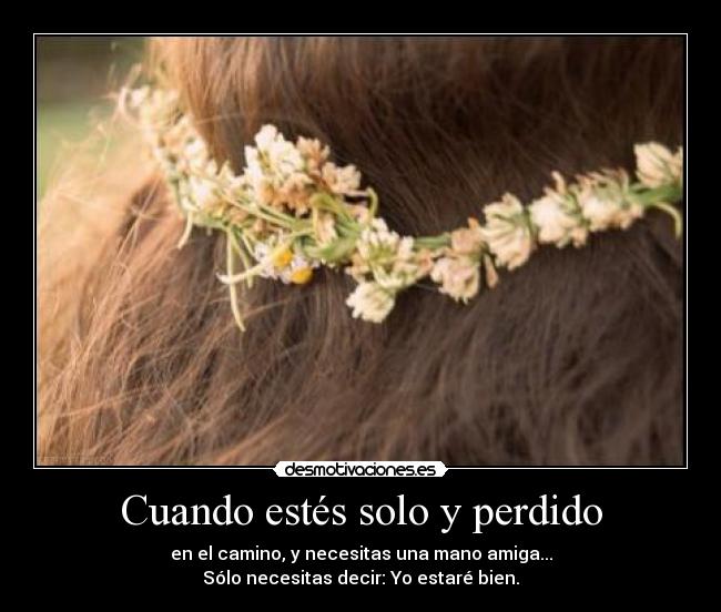 Cuando estés solo y perdido - 
