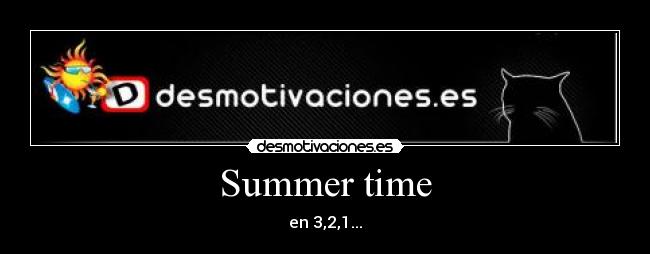 Summer time - 