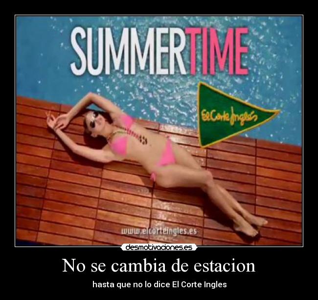 No se cambia de estacion -