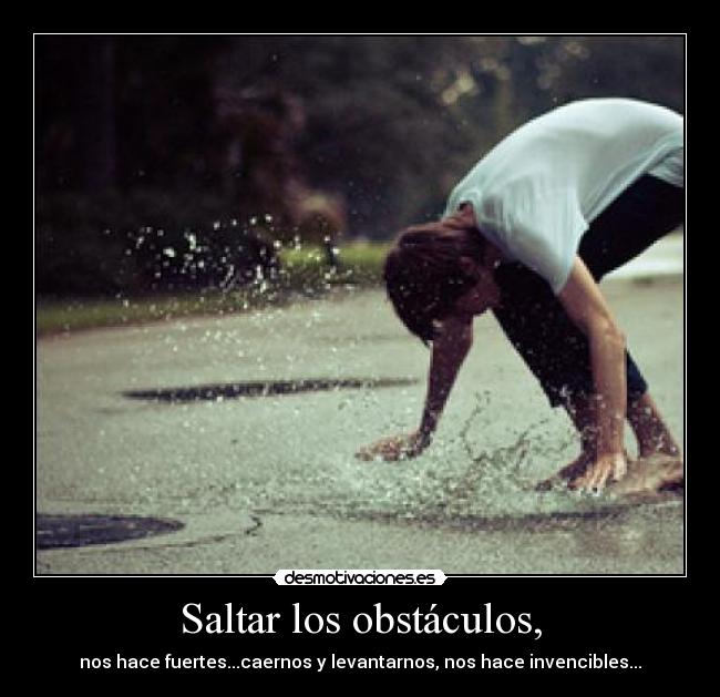 carteles obstaculos obstaculos desmotivaciones