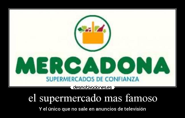el supermercado mas famoso -