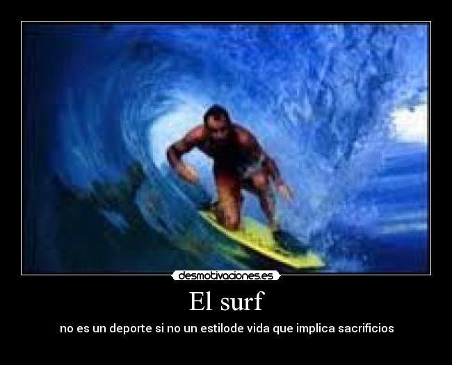 El surf - 