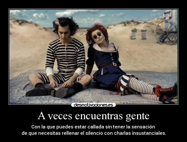 A veces encuentras gente - 