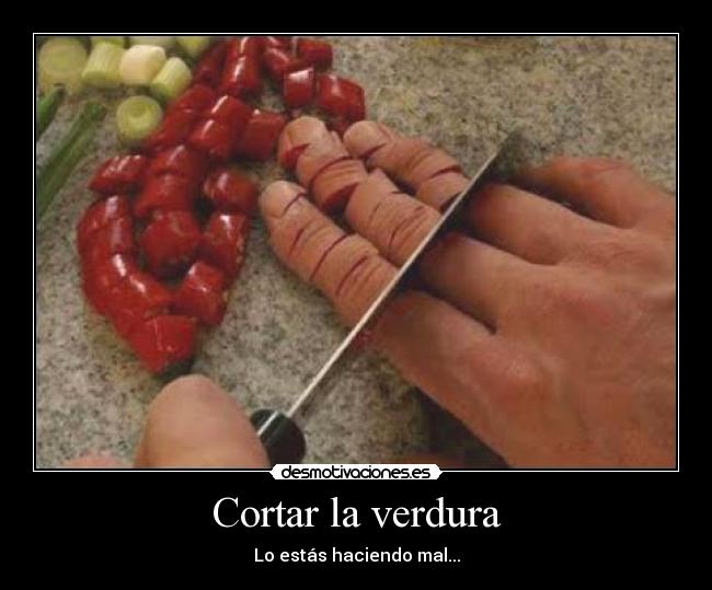 Cortar la verdura - 