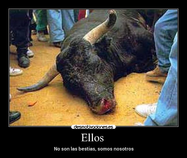 Ellos  - No son las bestias, somos nosotros