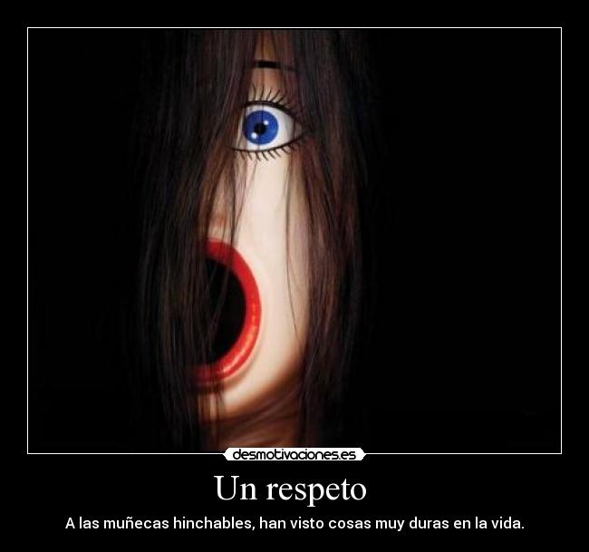 Un respeto -