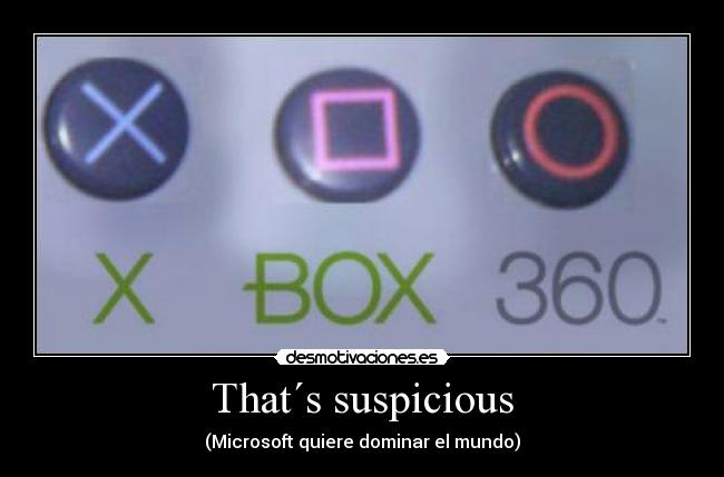 That´s suspicious -