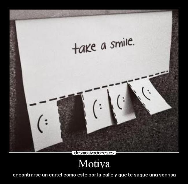 carteles sonrisa desmotivaciones