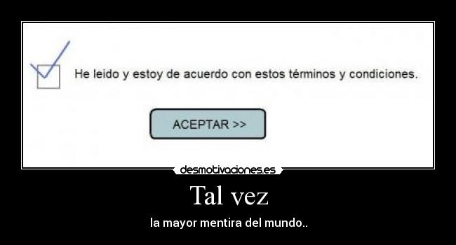 Tal vez -