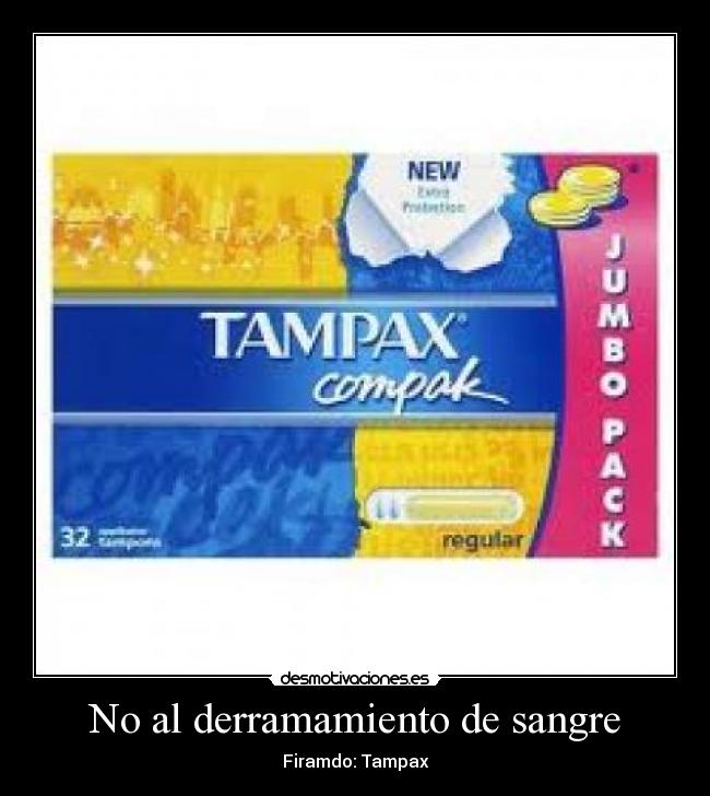 No al derramamiento de sangre -