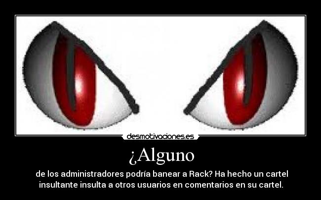 ¿Alguno - 