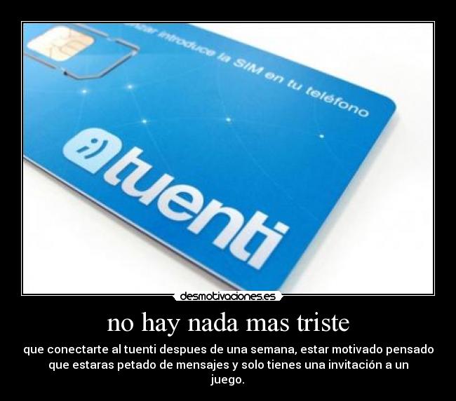 no hay nada mas triste -