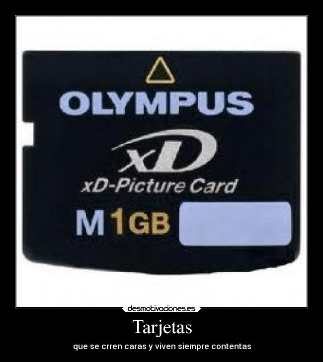 Tarjetas - que se crren caras y viven siempre contentas