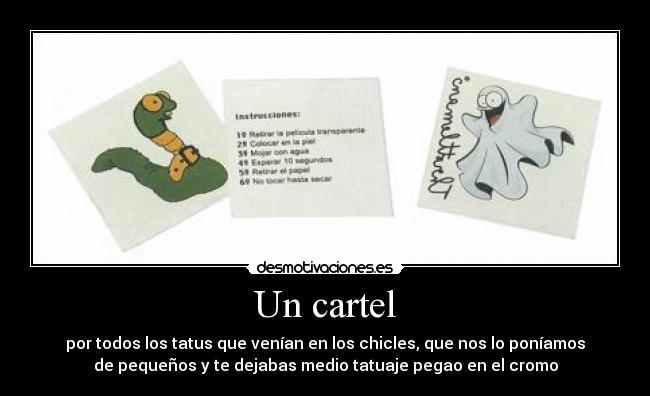 Un cartel - 
