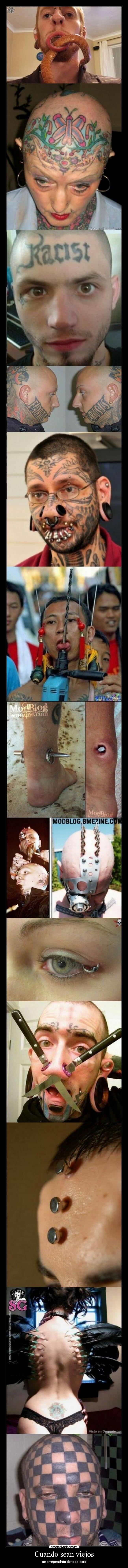 Cuando sean viejos -