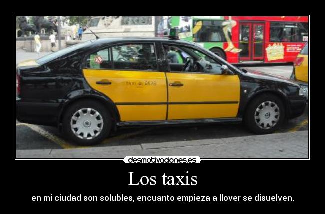 Los taxis -