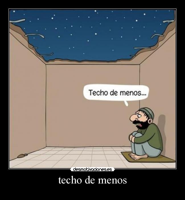 techo de menos - 