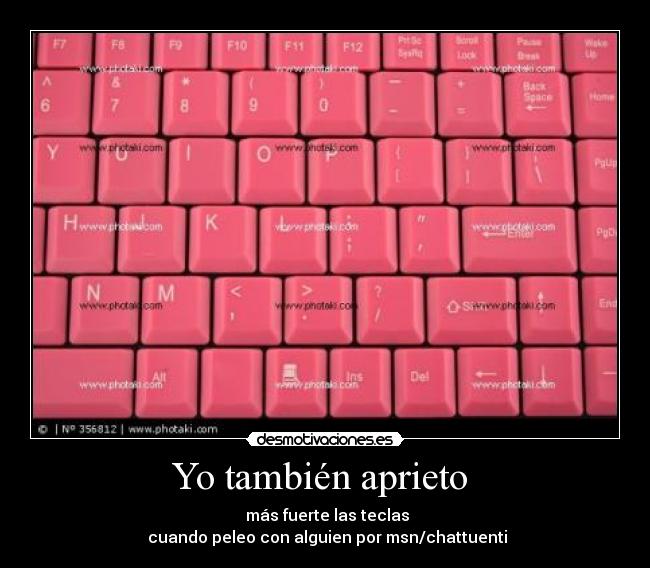 Yo también aprieto -