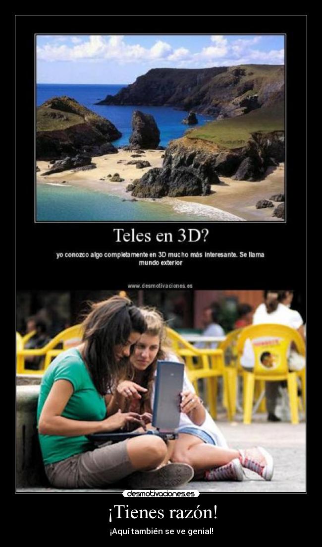 carteles tele3d desmotivaciones