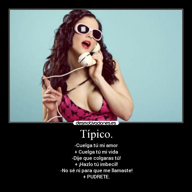 Típico. - 