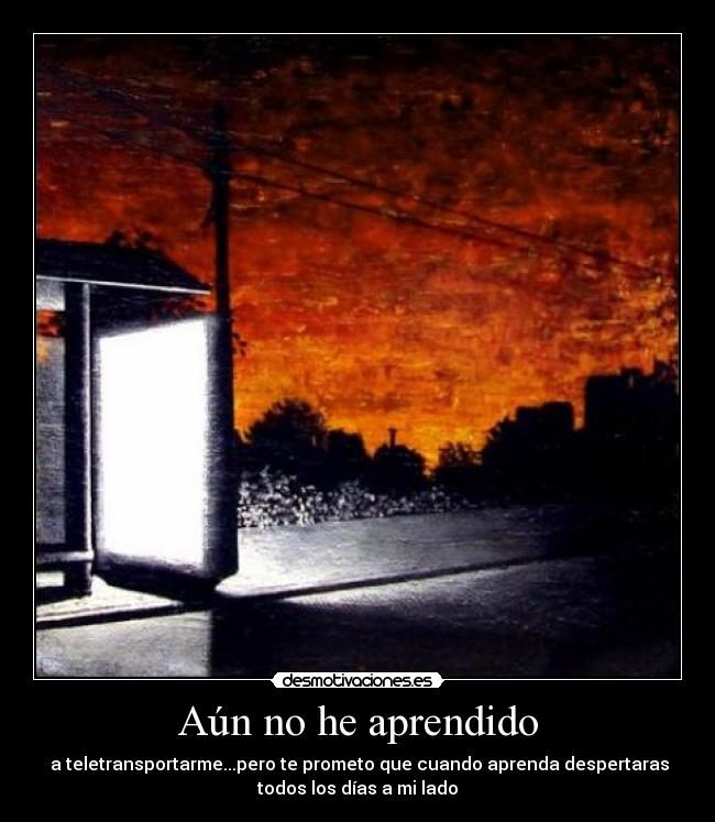 Aún no he aprendido - 