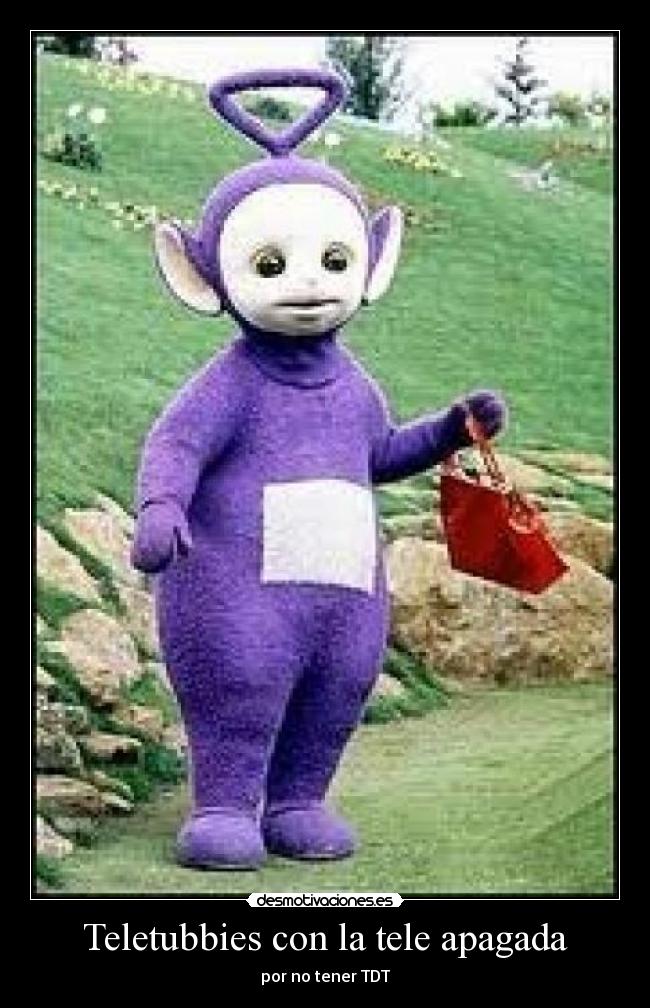 Teletubbies con la tele apagada - 