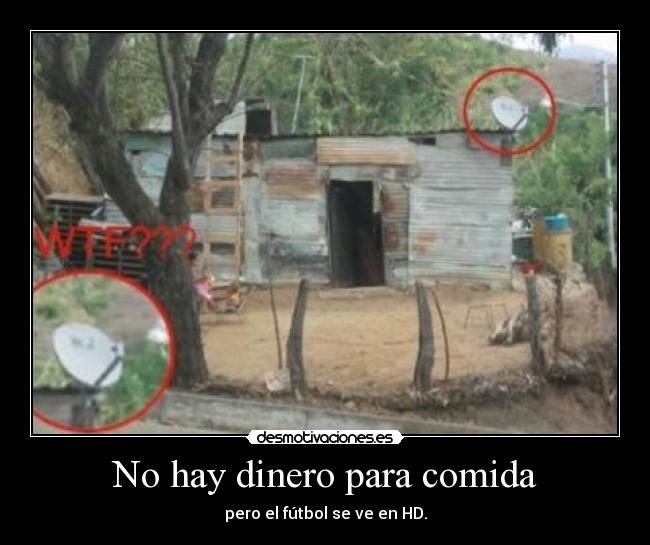 No hay dinero para comida - 