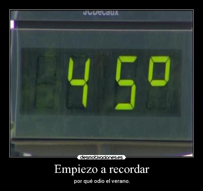 Empiezo a recordar - 