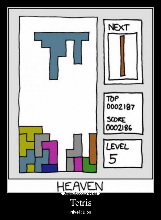 Tetris - Nivel : Dios