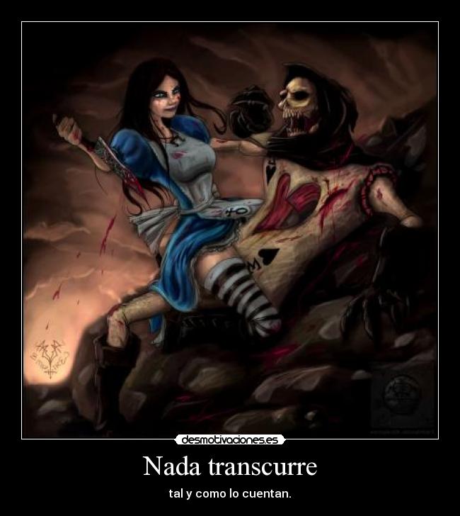 Nada transcurre - 