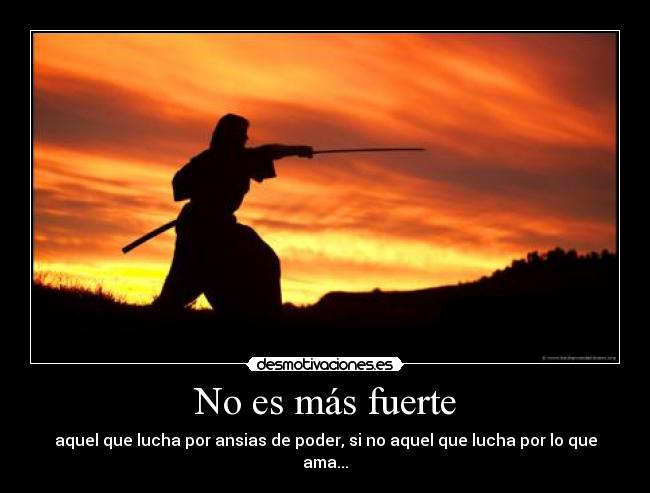 No es más fuerte - 