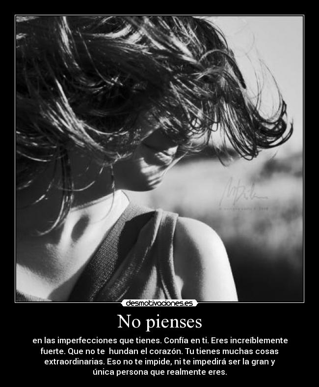 No pienses -