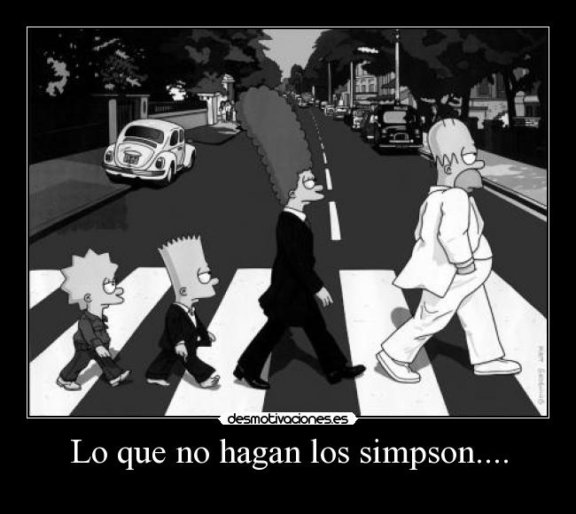 Lo que no hagan los simpson.... -