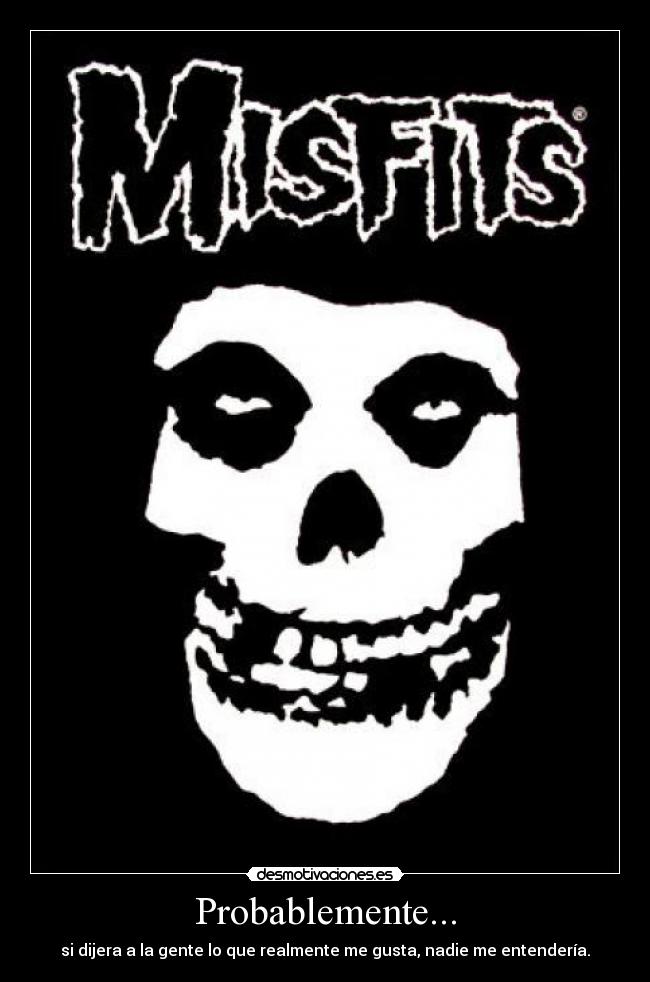 carteles misfits gustos gente desmotivaciones