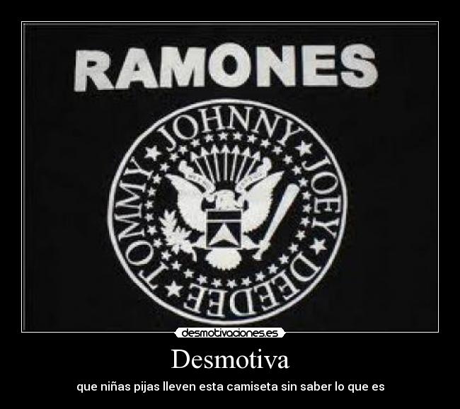 Desmotiva - que niñas pijas lleven esta camiseta sin saber lo que es